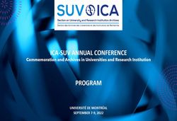 Cover picture of the conference brochure